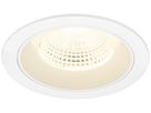 EB-LED-Deckenleuchte SLV NUMINOS L 17W 2700lm 4000K WB DALI DIM Ø130×85mm ws
