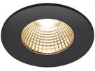 EB-LED-Deckenleuchte SLV PATTA-I ROUND 7.3W 440lm 1800…3000K EB-Ø60mm schwarz