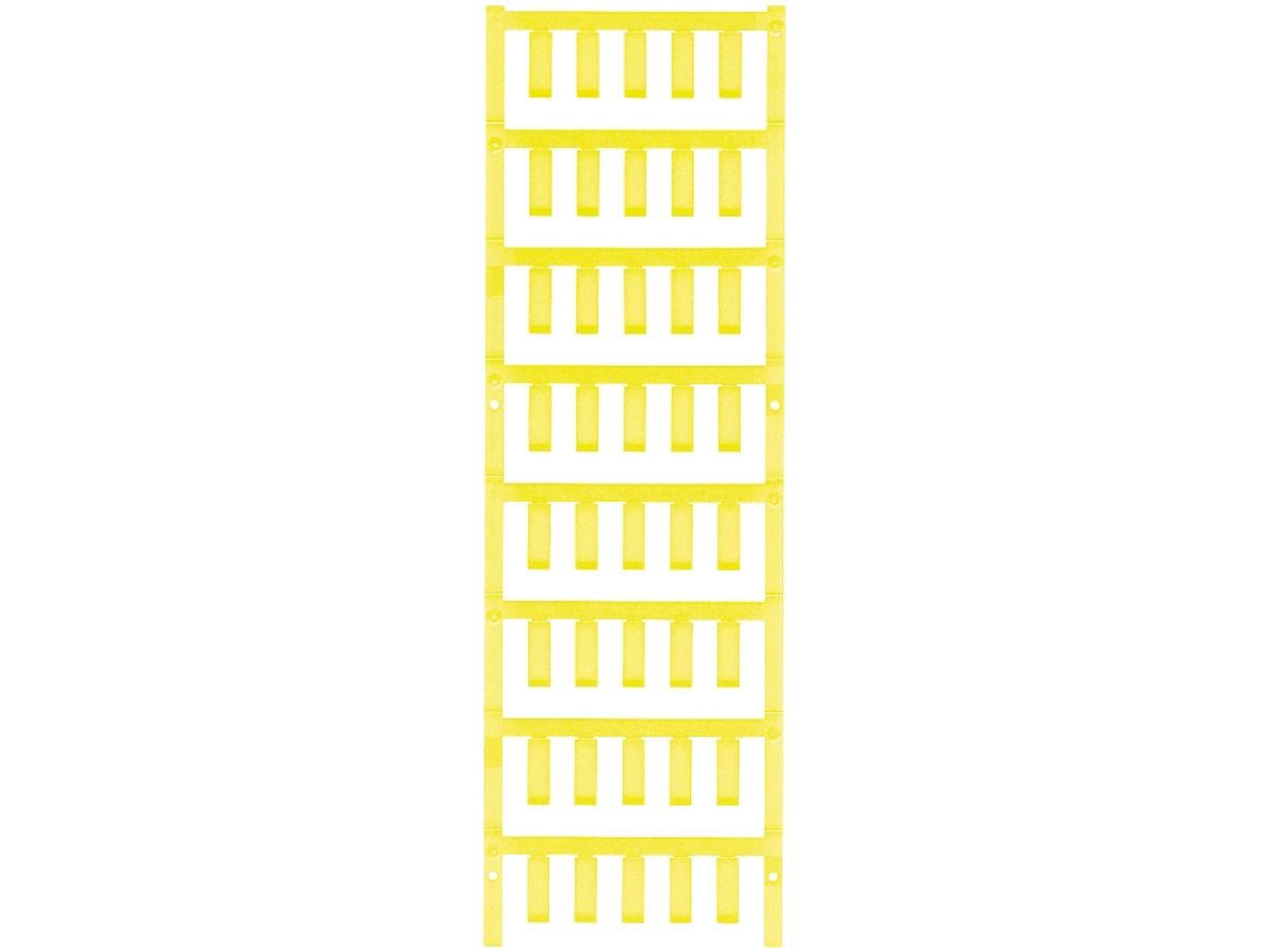 Gerätemarkierer Weidmüller MultiCard ESG selbstklebend 17×6mm PA66 gelb
