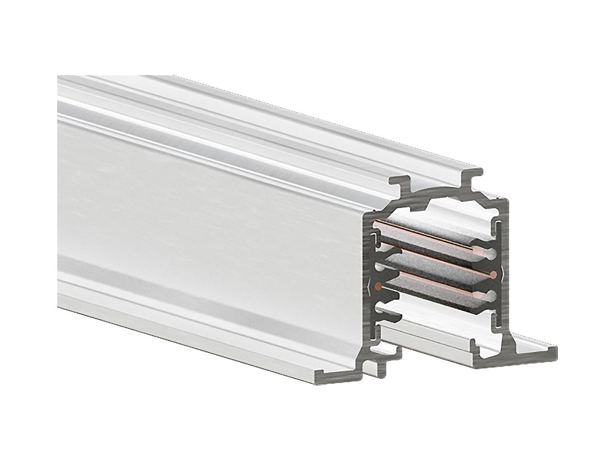 EB-Stromschiene Sylvania OneTrack 250…440V 3-Ph DALI Aluminium 2000mm weiss