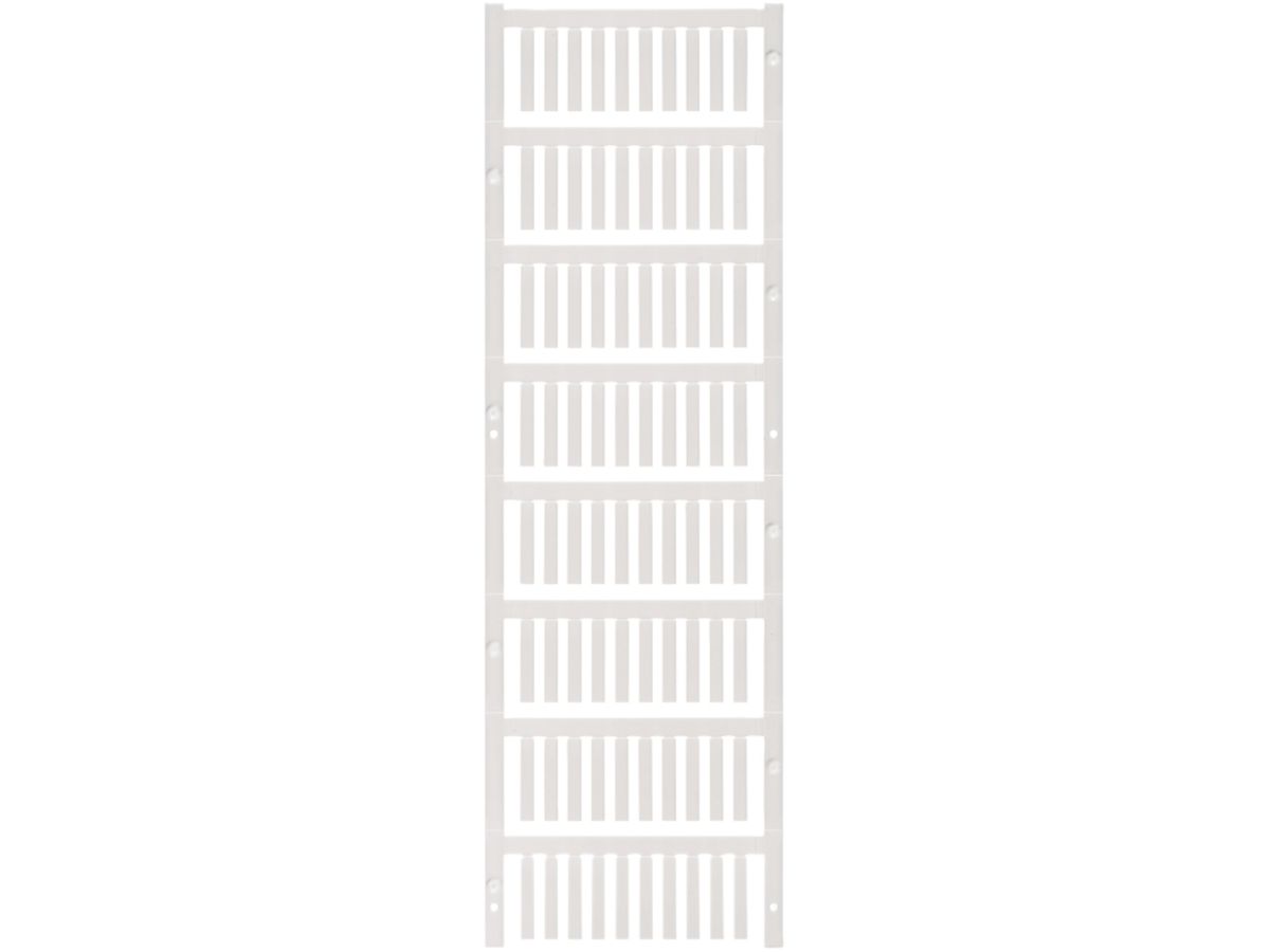 Leitermarkierer Weidmüller MultiCard SFR für Ø2.2…2.9mm 21×5.8mm PA66 weiss