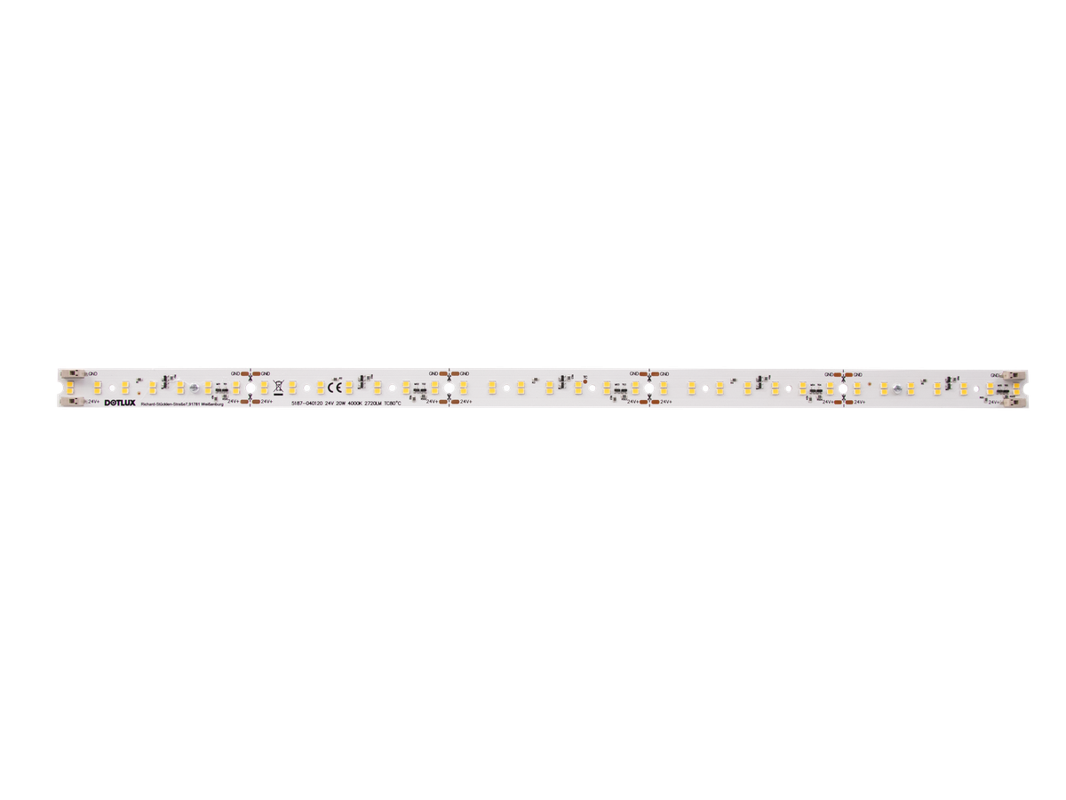 LED-Modul DOTLUX QUICK-FIX24V - 24V,20W,2500lm,3000K,15x500mm 1 Stück