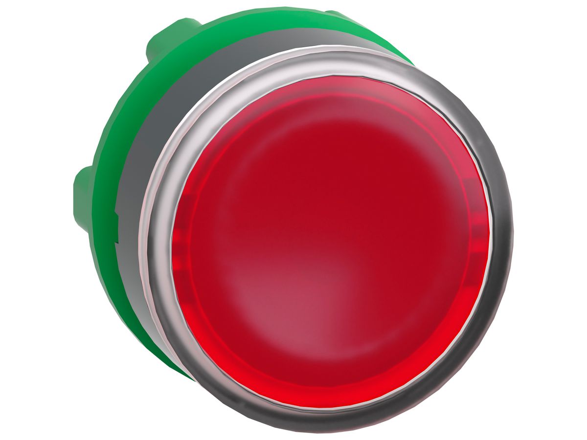 Leuchtdrucktastervorsatz Harmony XB5 rt Ø22.5mm flach