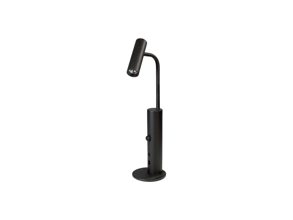 LED-Tischleuchte SG Tube Micro 8W 360lm 3000K DIM schwarz