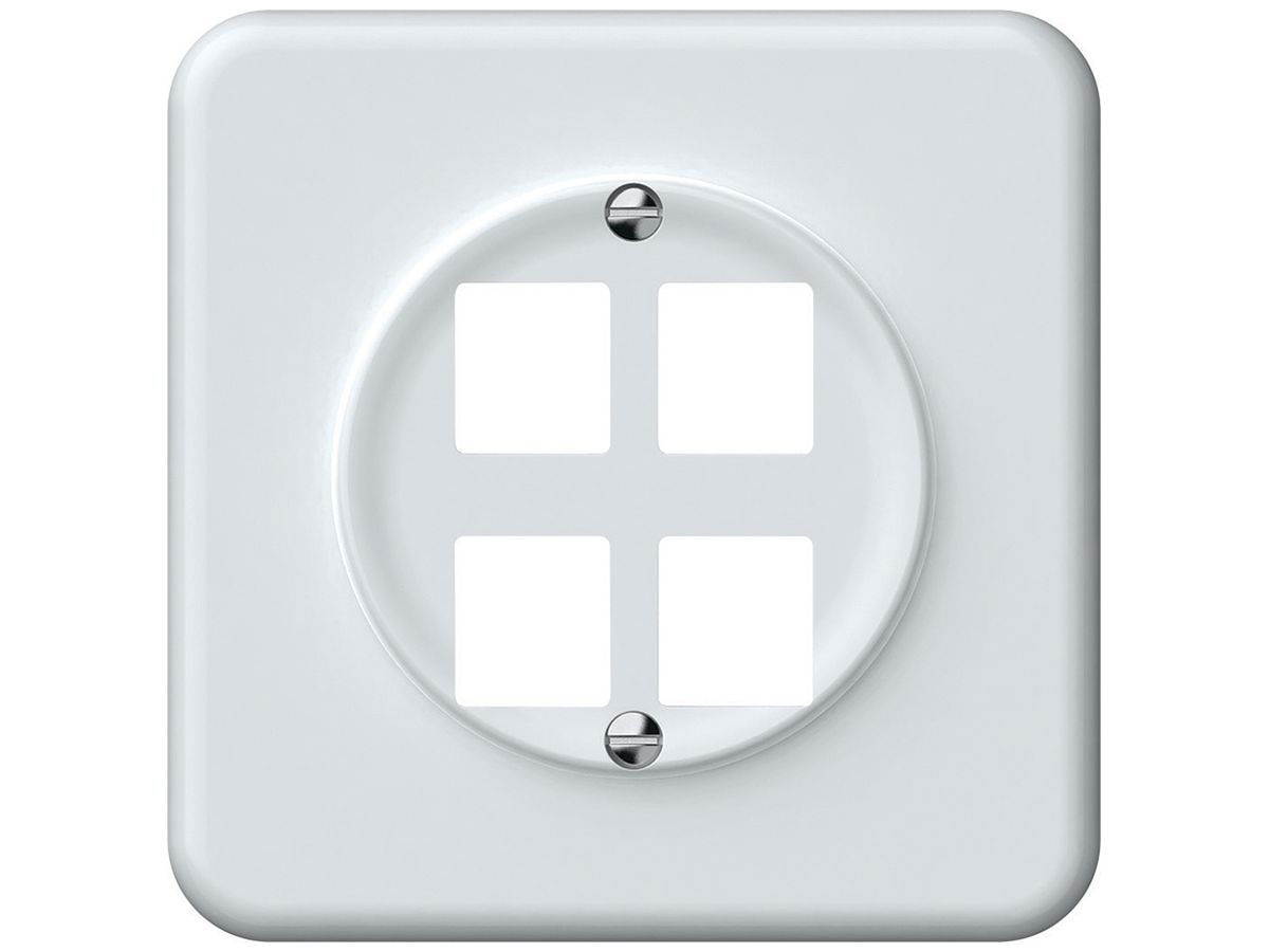 UP-Montageset origin gerade 4×HMS 92×92mm weiss