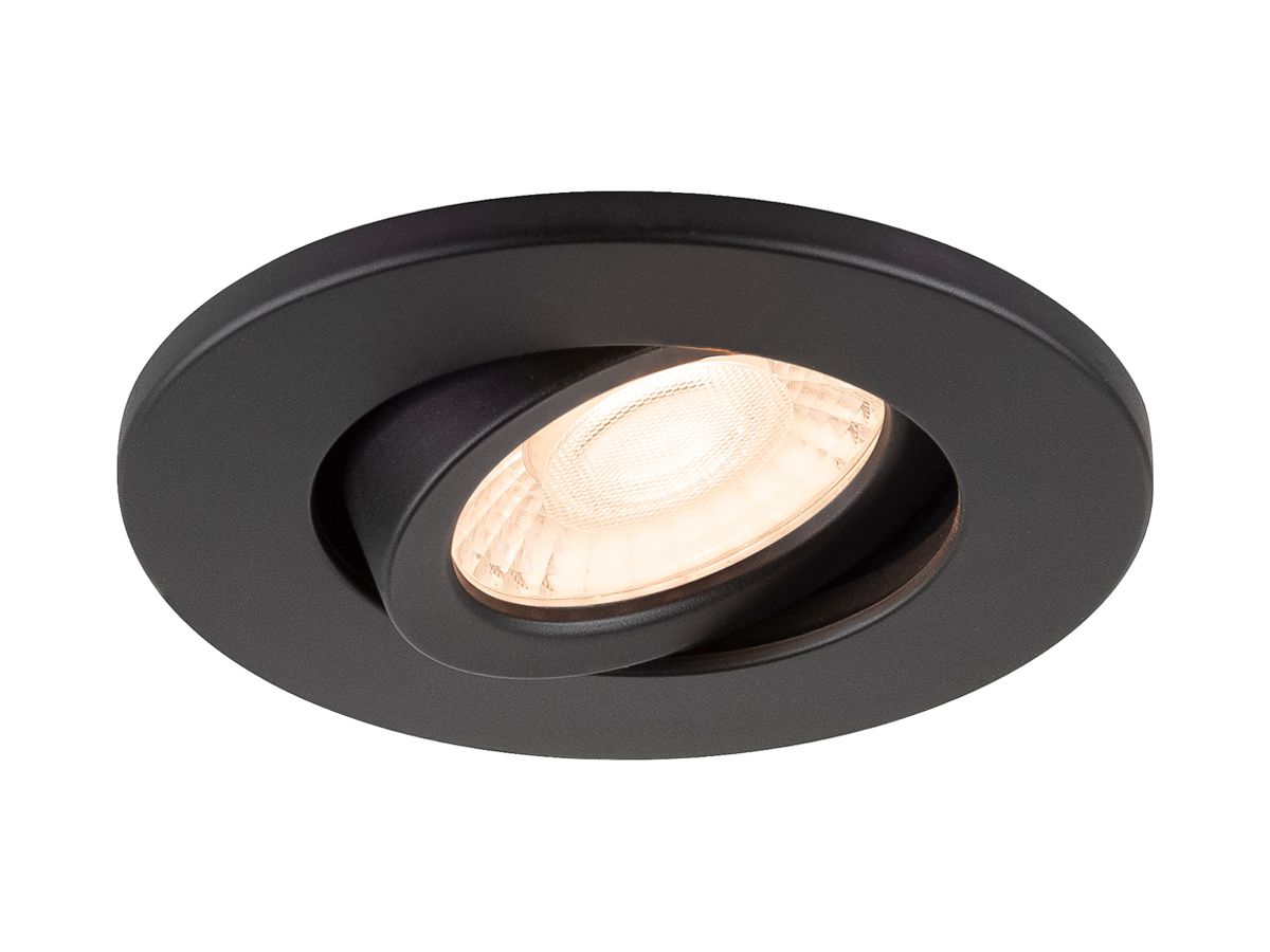 LED-Downlight SLV UNIVERSAL MOVE 5W 690lm 2700…6500K MB DIM Ø68 schwarz
