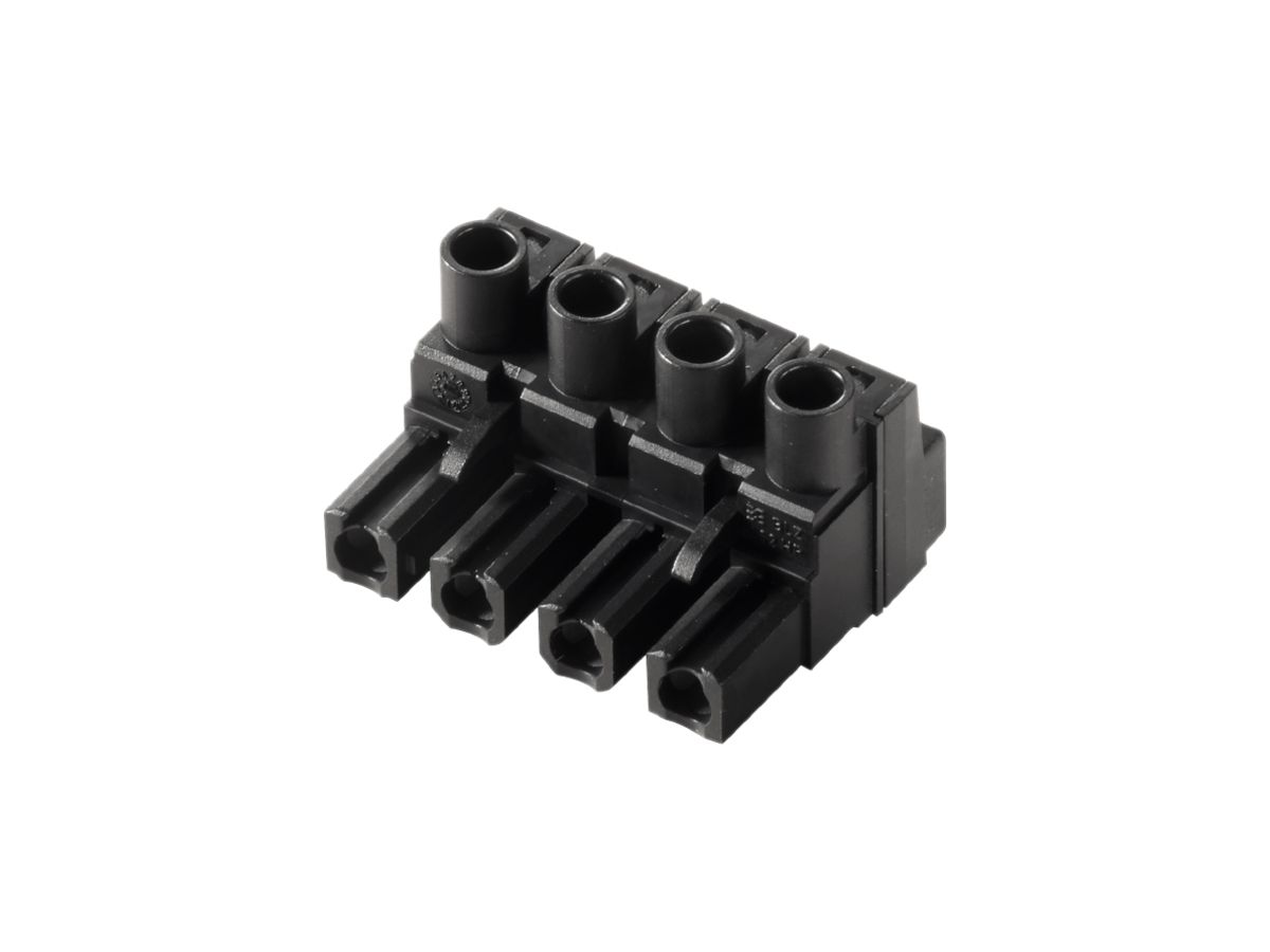 Buchsenstecker Weidmüller BLZ HP 7.62mm 5L verzinnt schwarz