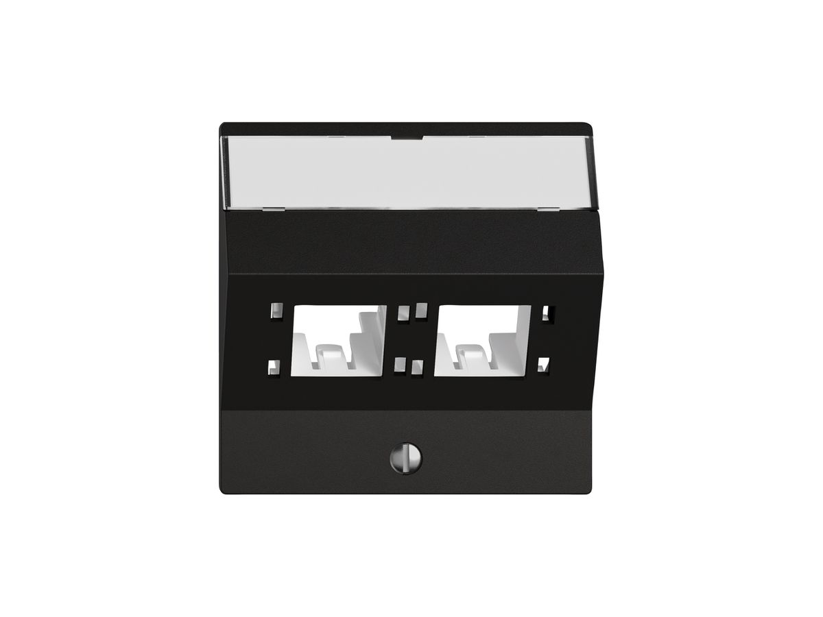 Montageset EDIZIO.liv SNAPFIX® für freenet Kat.6A Adapter 2× sz