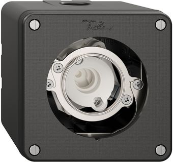 NAP-Signallampe NEVO ohne Kalotte, ohne Glüh- oder Glimmlampe, schwarz
