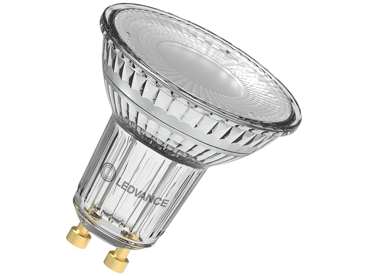 LED-Lampe LEDVANCE GU10 7W 650lm 2700K DIM Ø50×52mm PAR16 klar 120°