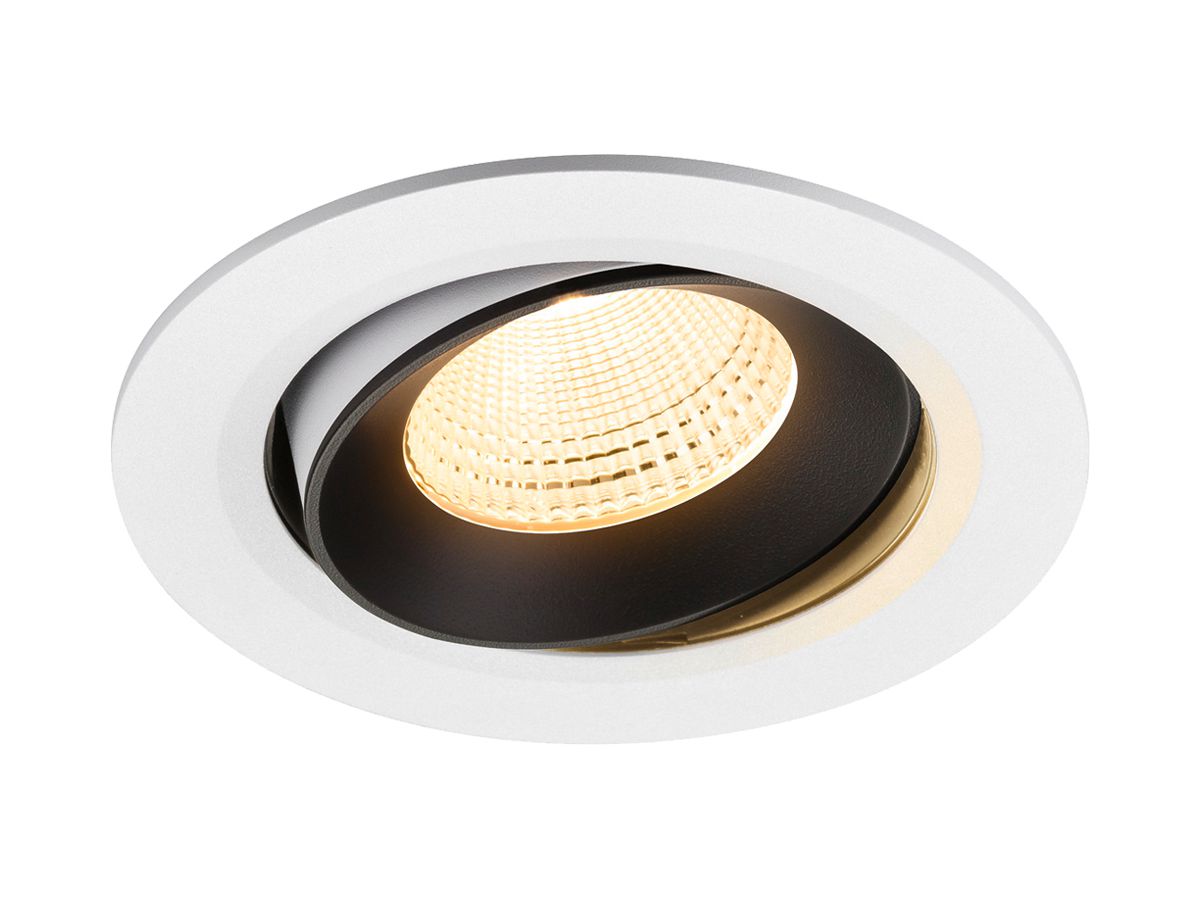 LED-Downlight SLV NUMINOS MOVE L 17W 2500lm 3000K WB DALI Ø145 ws/sz