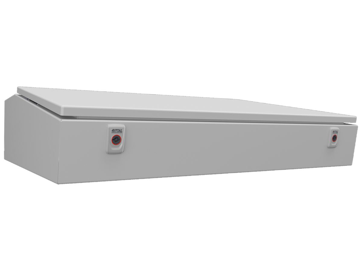 Pultgehäuse Rittal CX 800×200×745mm Stahl 1×Tür grau IP55