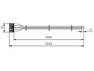 Durchverdrahtung Philips CoreLine WT120C 5-polig 1035mm 10 Stk