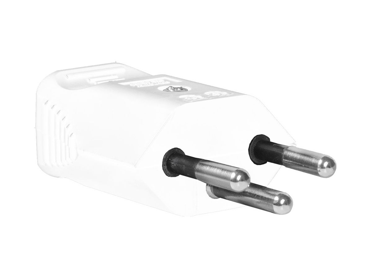 Stecker Typ 12 Brennenstuhl L+N+PE 10A 230V IP20 weiss