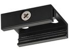AP-/Pendel-Montageclip SLV für AP-Stromschiene S-TRACK DALI 3-phasig schwarz
