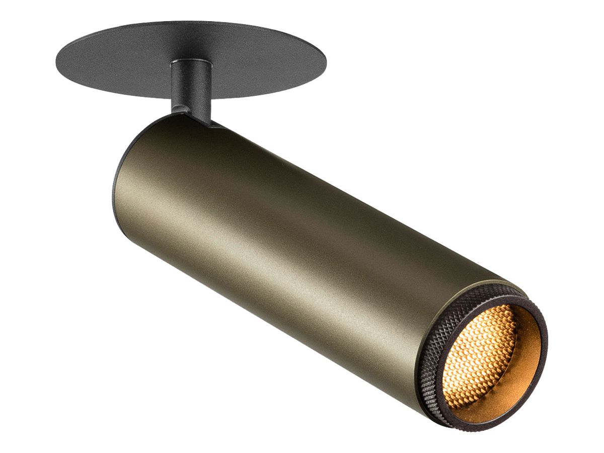 EB-LED-Spot SLV GRIP SPOT M 21W 2110lm 3000K WB DIM Ø43×182×43×64mm sz/brz