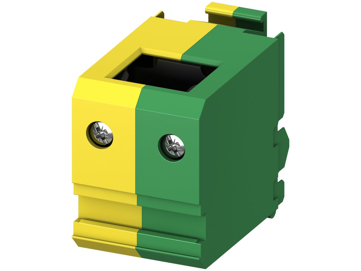 Schutzleiterklemme ABB SMISSLINE TP für Zusatzsockel 95mm², grün-gelb