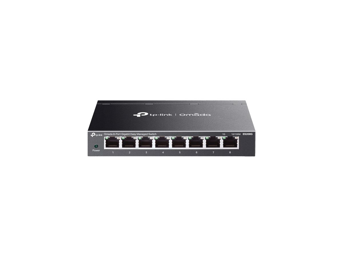 Switch TP-Link Omada ES208G 8×RJ45-GbE managebar