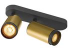Spot SLV GRIP L GU10 2×6W DIM 325×57×98mm gold/schwarz