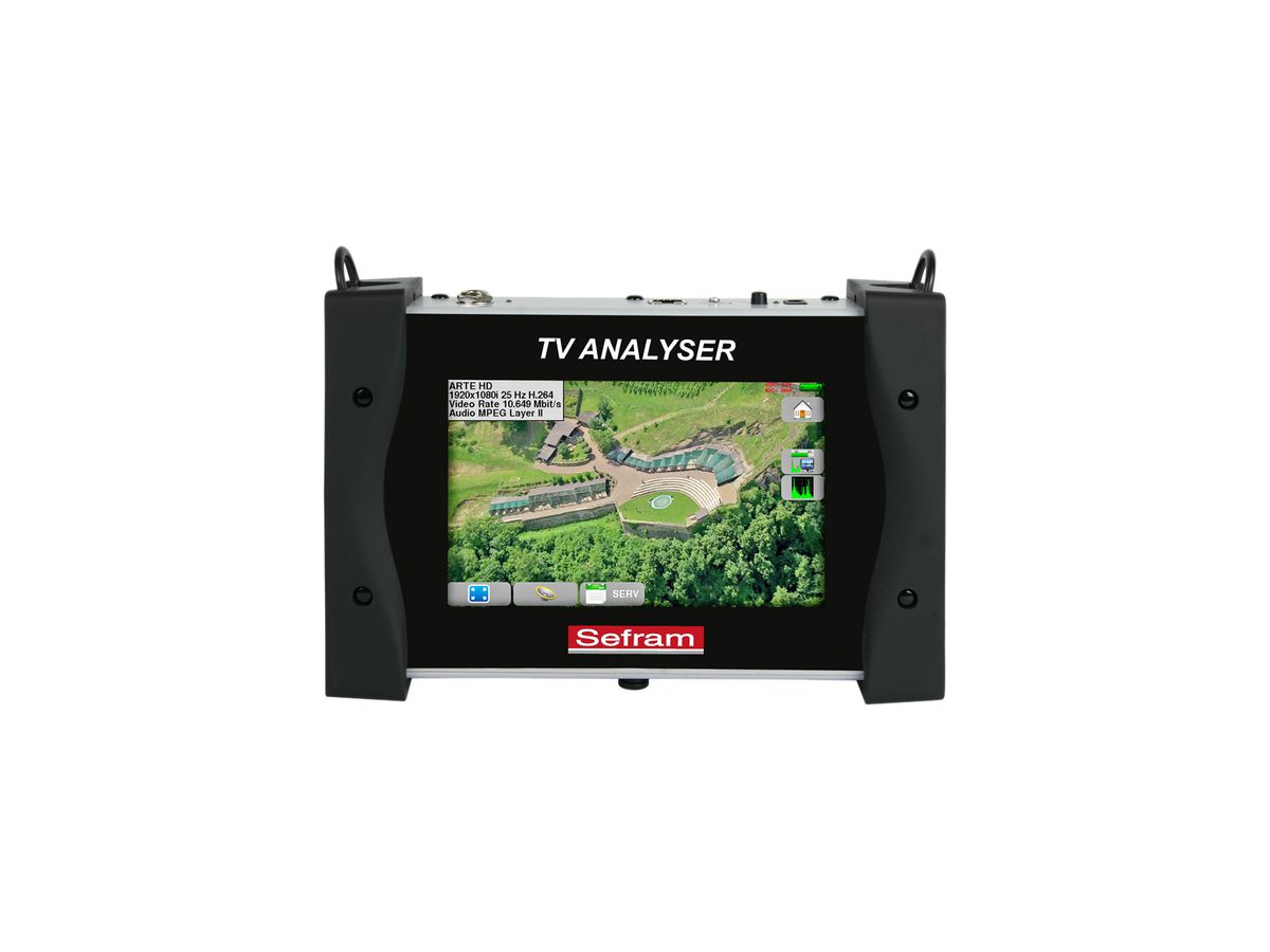 Messgerät WISI DVB-S/S2, DVB-C/C2, DVB-T/T2