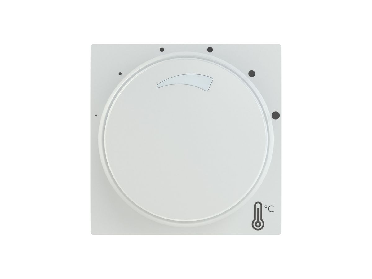 Raumthermostat ABB SIDUS E heizen/kühlen NO 230VAC/10A 5…30°C ws