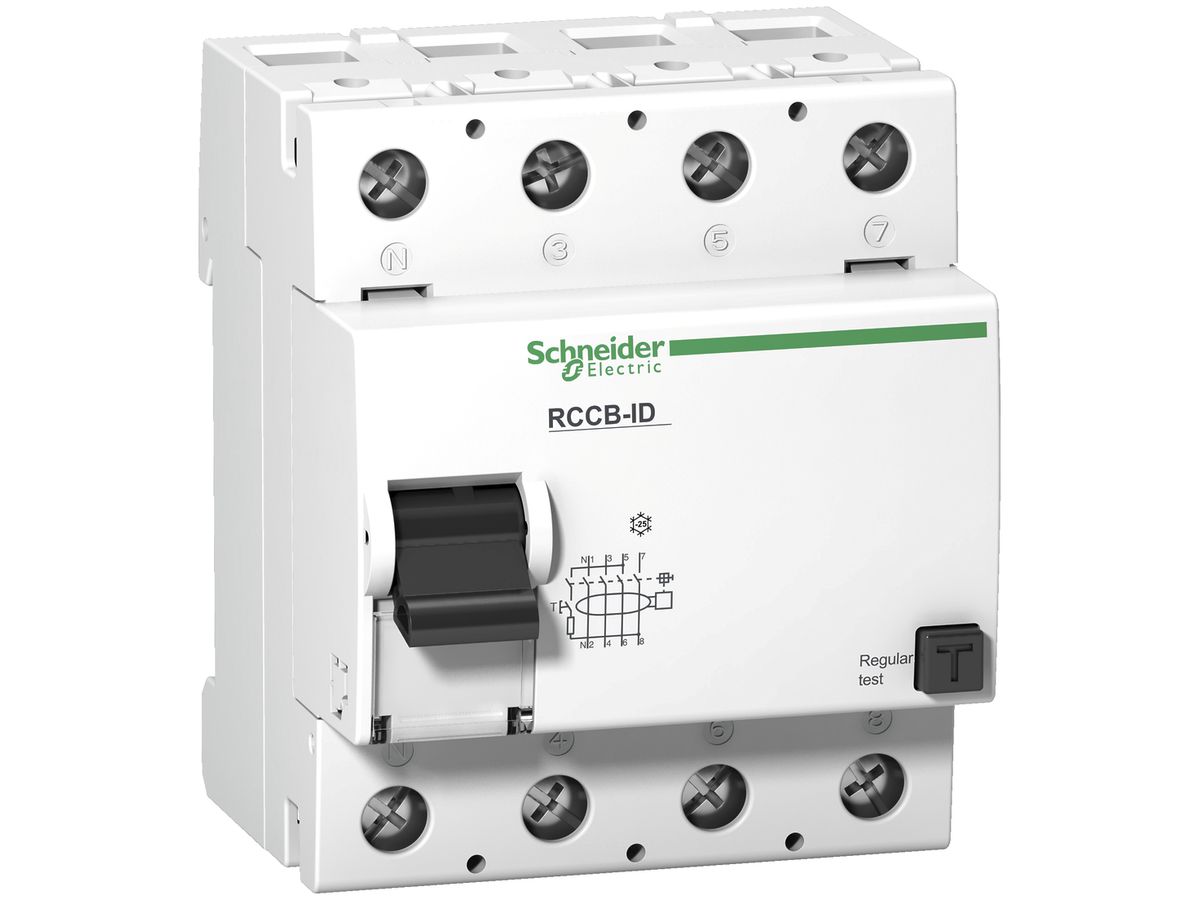 Fehlerstromschutzschalter Schneider Electric 125A 30mA 4P SI