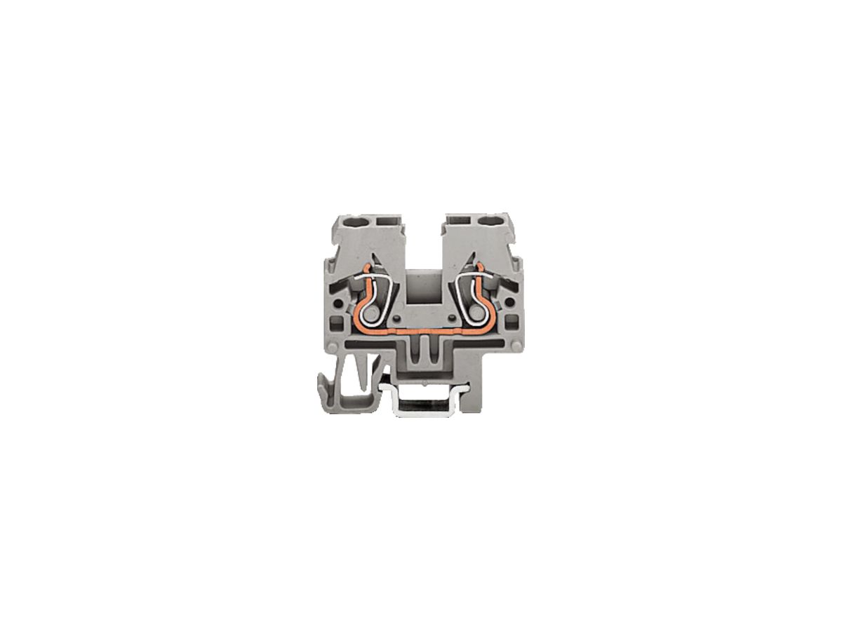 Durchgangsklemme WAGO 4mm² 2L orange