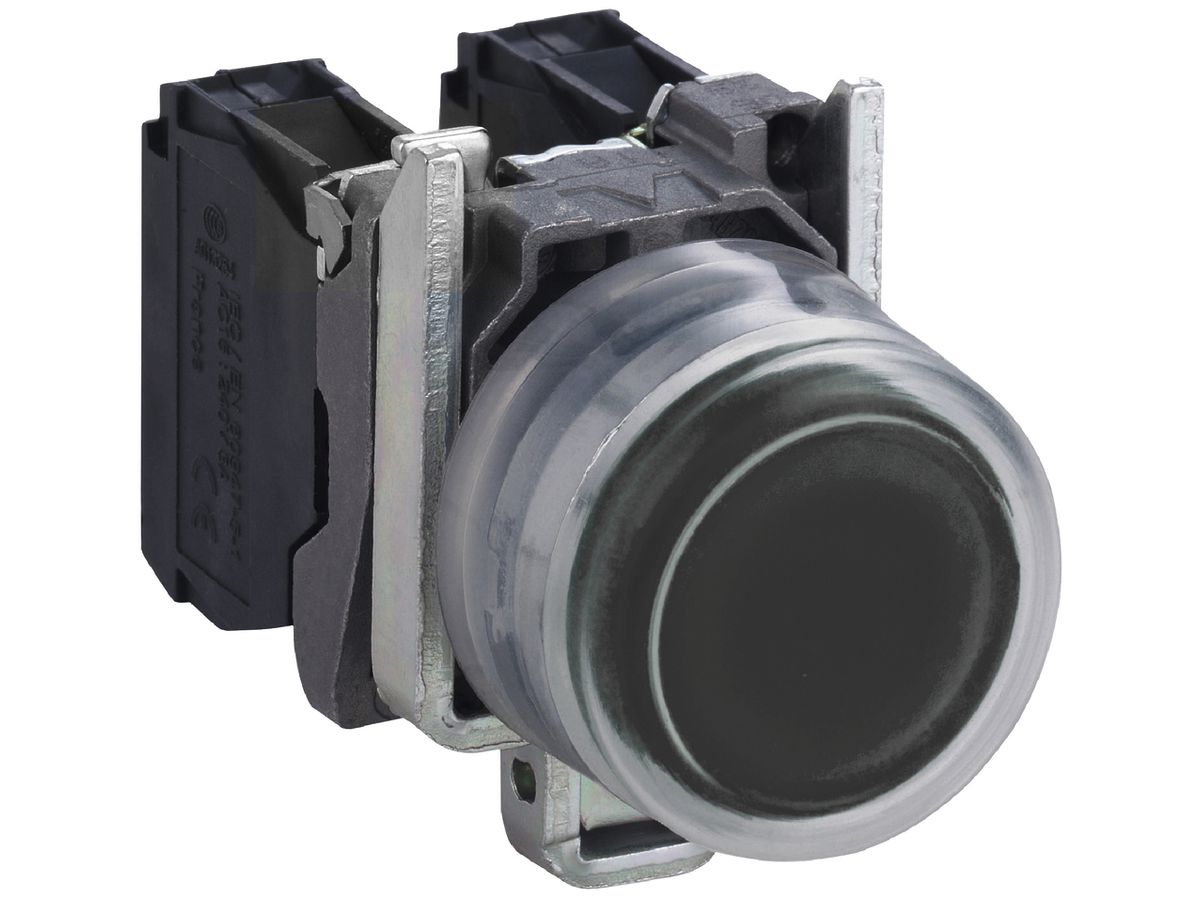 EB-Taster mit Schutzkappe Schneider Electric 1S schwarz