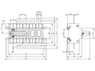 REG-Lasttrennschalter Siemens SENTRON 3KD2 4P 80A 1000V 4CO IP00 grau