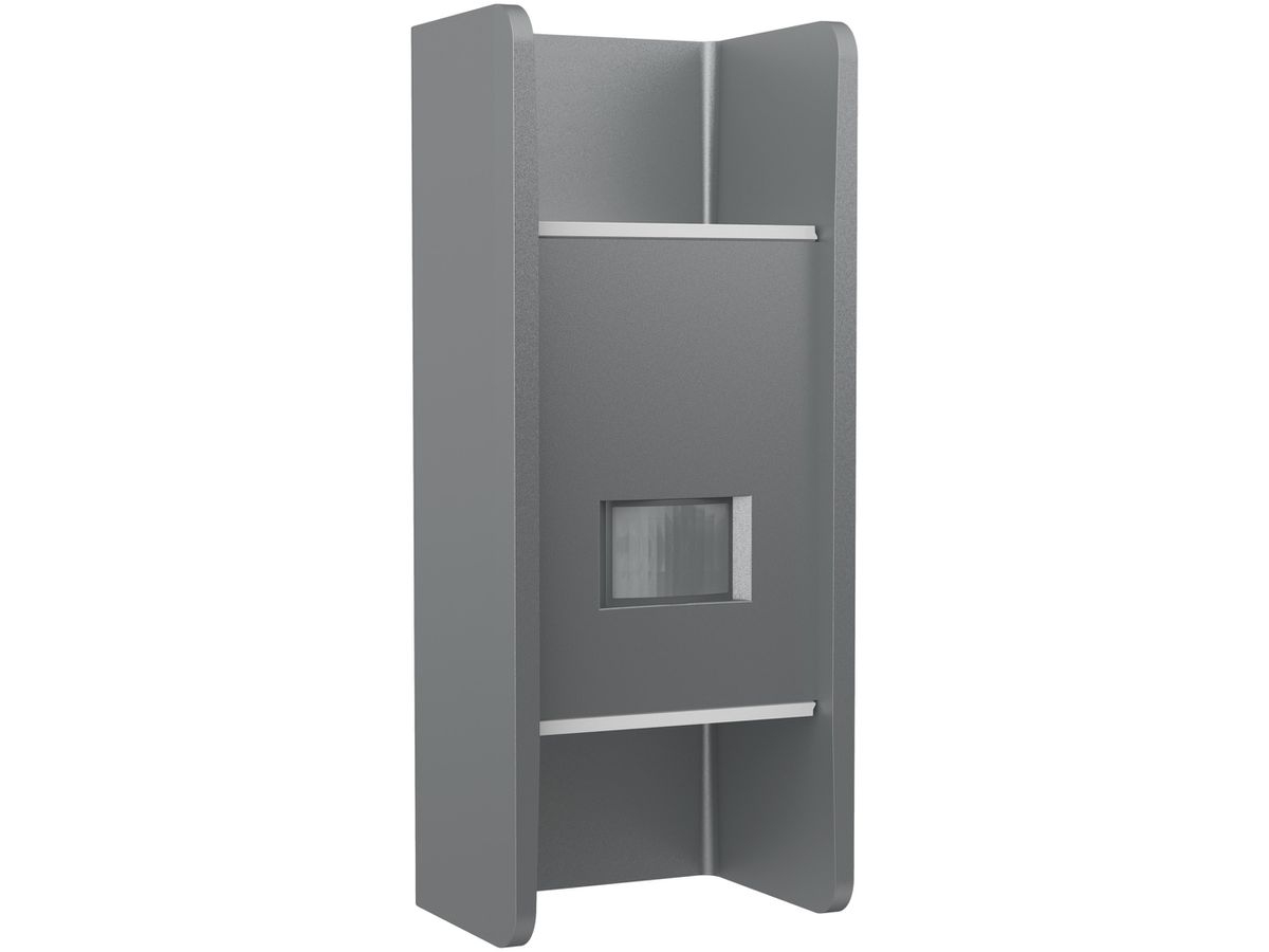 LED-Wandleuchte Steinel L 920 Master PIR 10W 516lm 3000K IP44 anthrazit