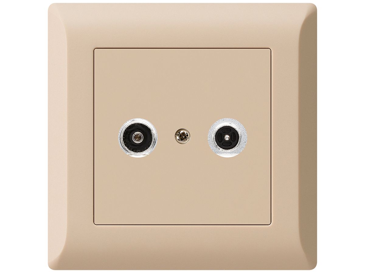 UP-Antennendose kallysto.line R/TV 10.5dB 2GHz beige