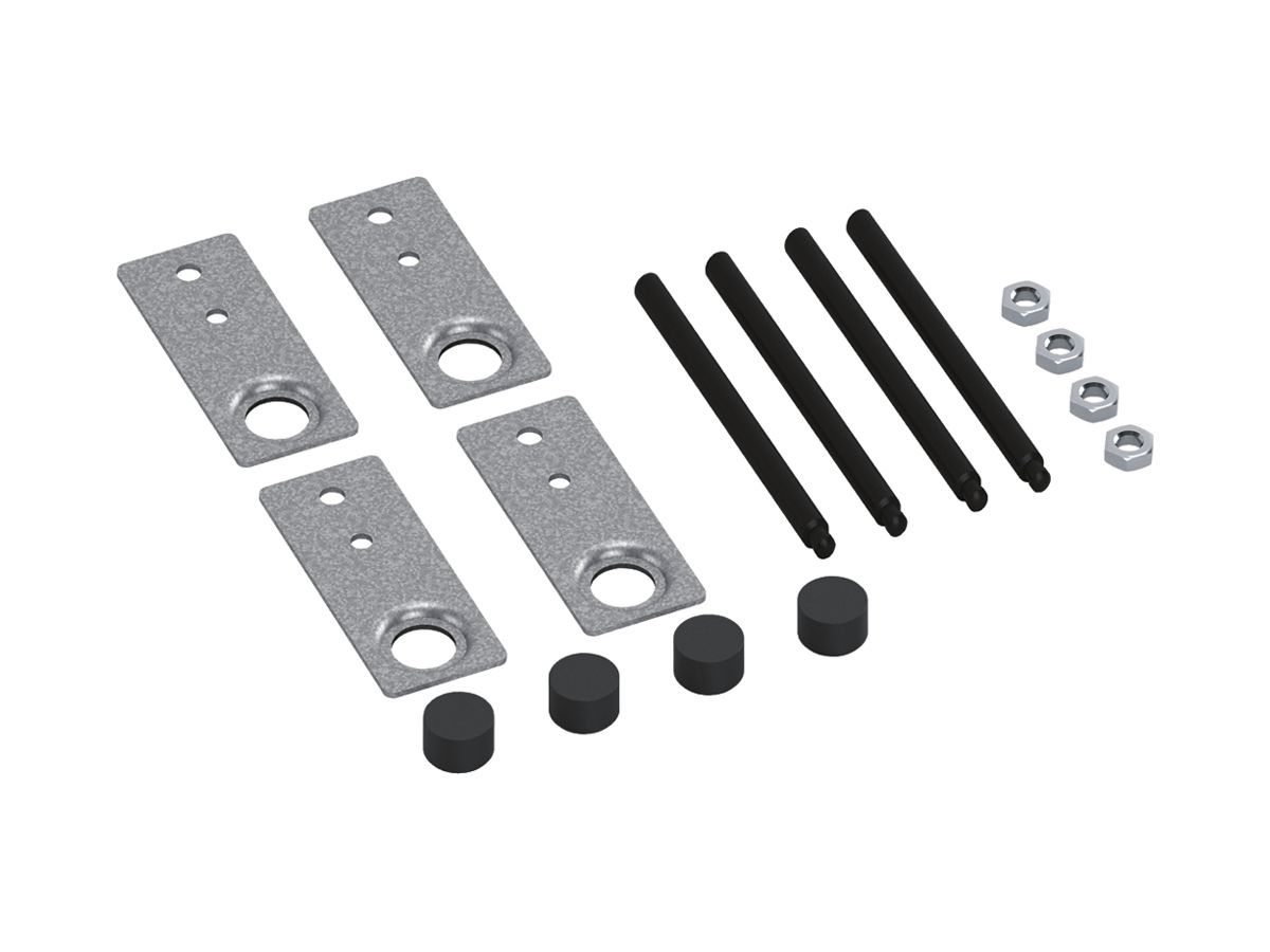 Nivellierset Hager Länge 110mm für nivellierbare Schwerlastkassette