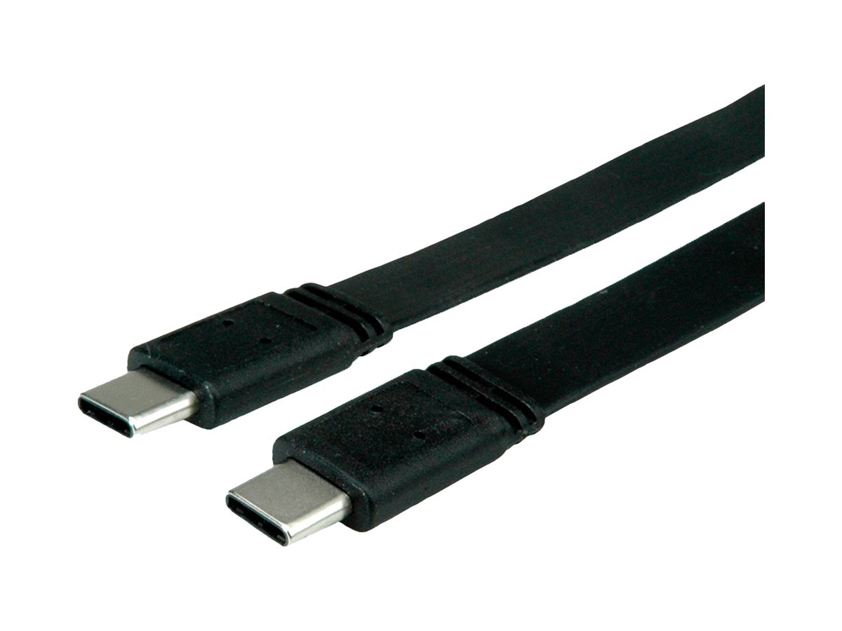 USB-Kabel VALUE USB-C/USB-C (USB Gen3) 40Gbit/s 100W schwarz 0.5m