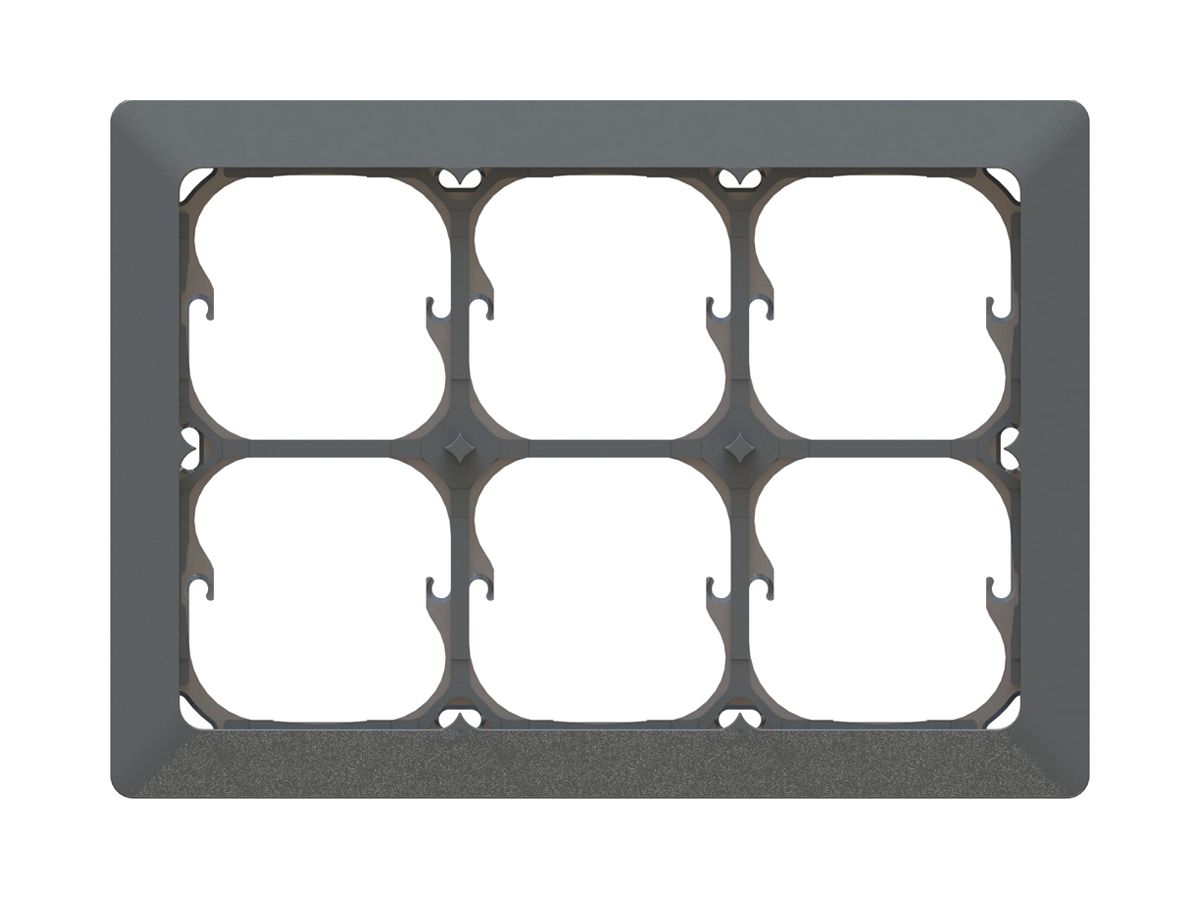 UP-Kopfzeile MH priamos 2×3 anthrazit