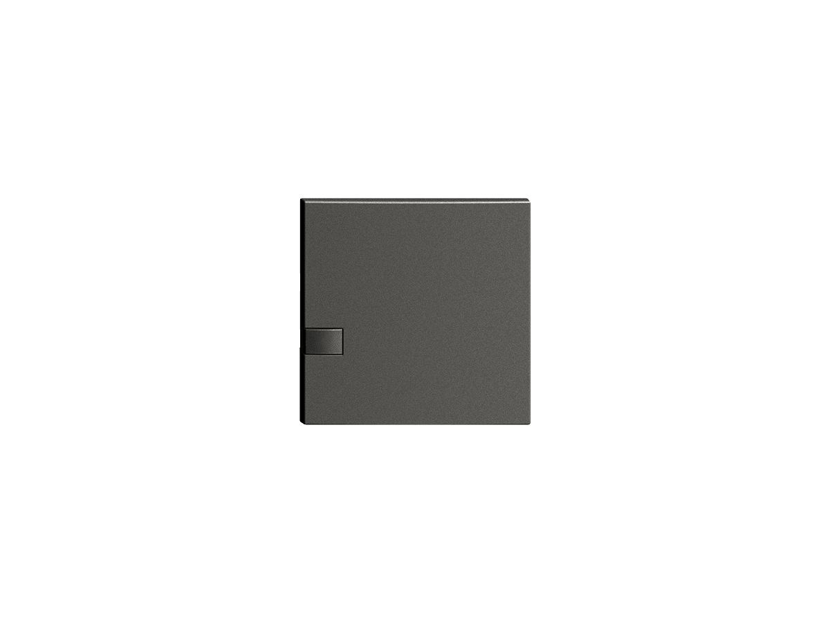 Taste 1/1 KNX/UNI-Taster ohne LED EDIZIOdue Einfachbedienung schwarz