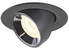 EB-LED-Downlight SLV NUMINOS GIMBLE XS, 7W 200mA 750lm 4000K 20° sz/chr