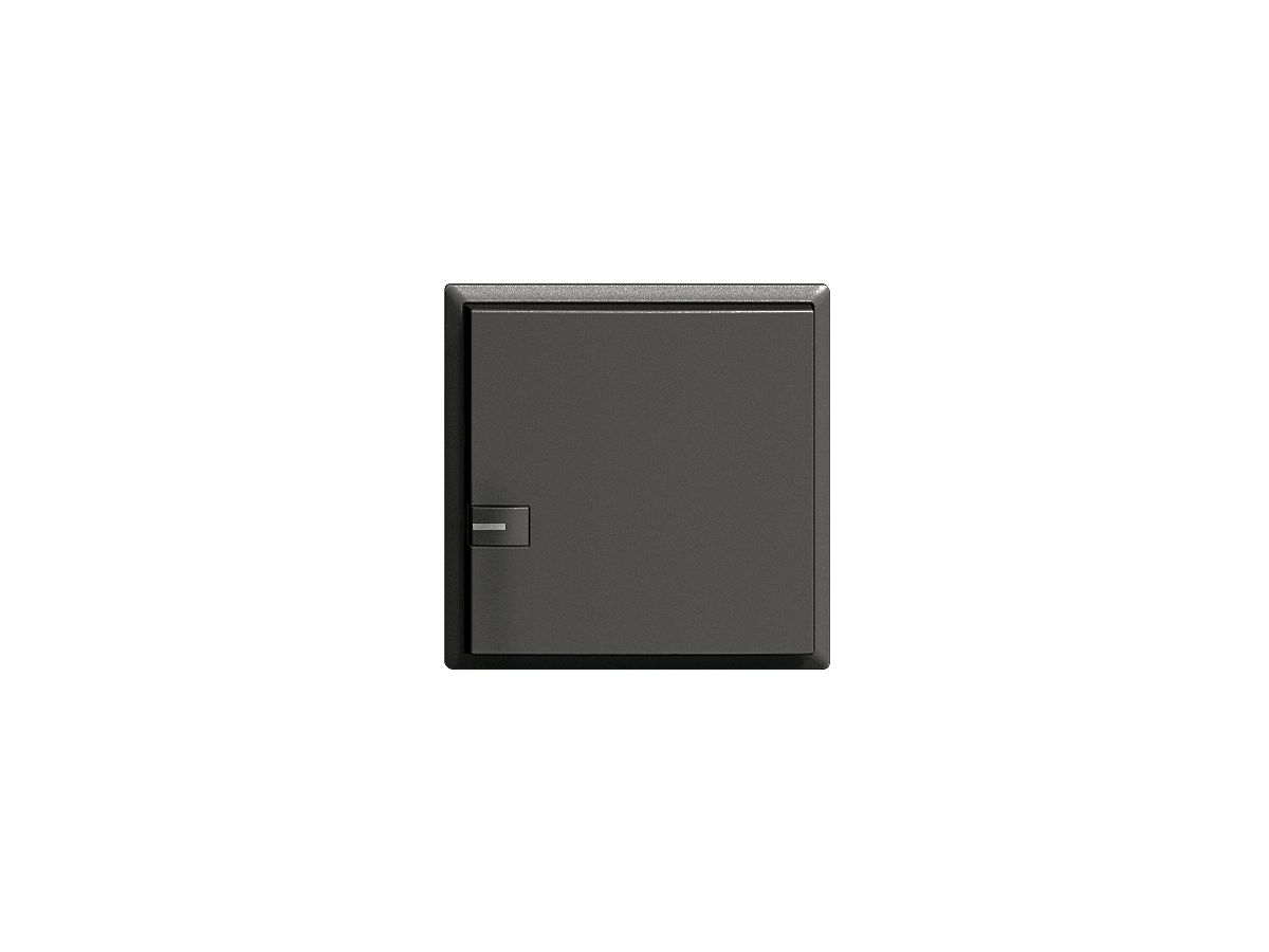 UP-Taster ZEP OFF 1K/1T Zentralstelle mit LED EDIZIOdue schwarz