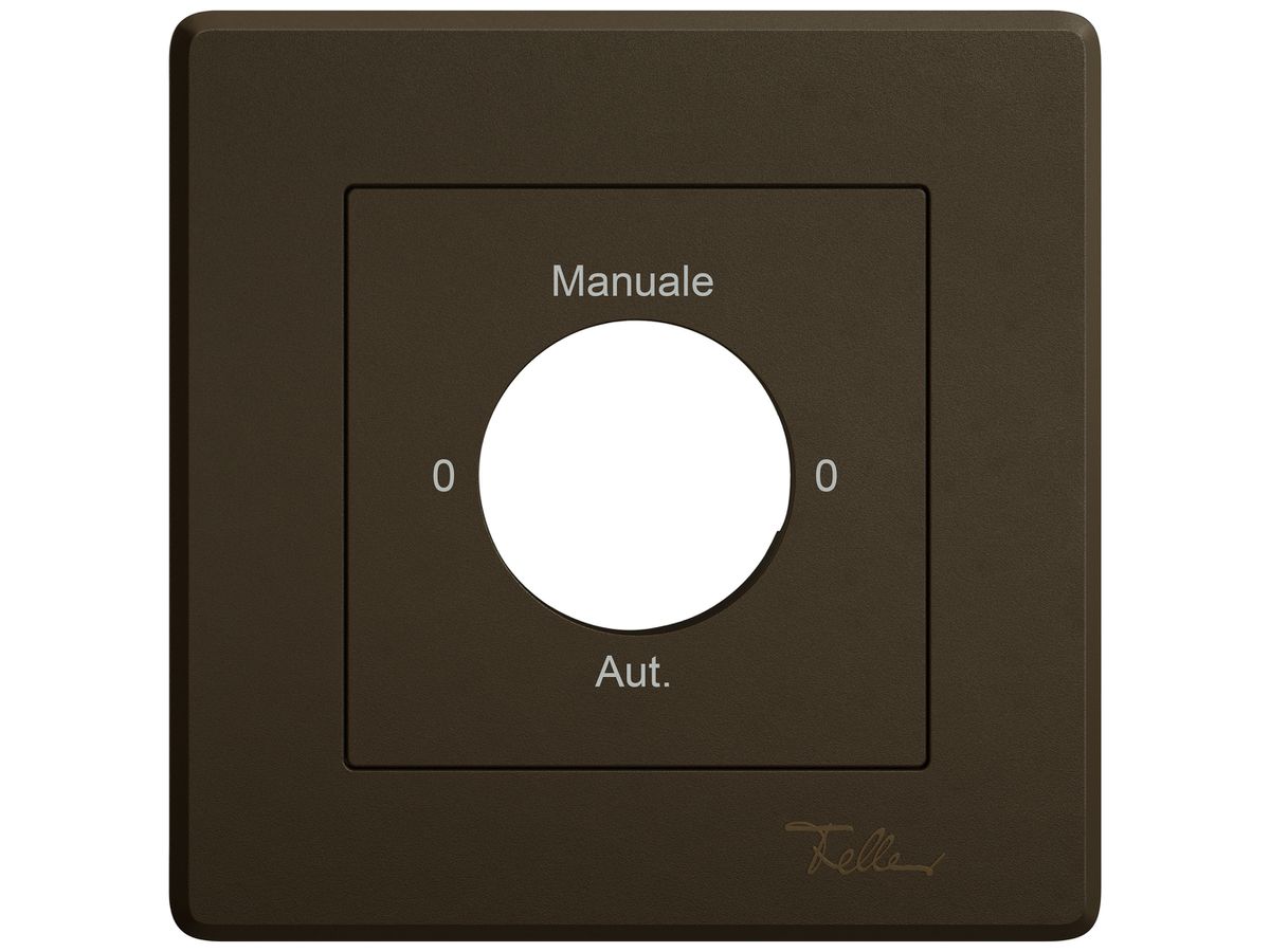 UP-Montageset EDIZIO.liv SNAPFIX® f.Drehschalter m.Schloss 0-Man-0-Auto (I) br