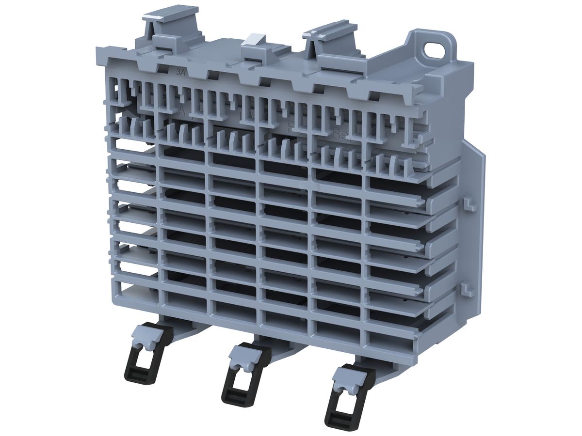 Stecksockel SMISSLINE TP Power Bar System 250A, 6 Module