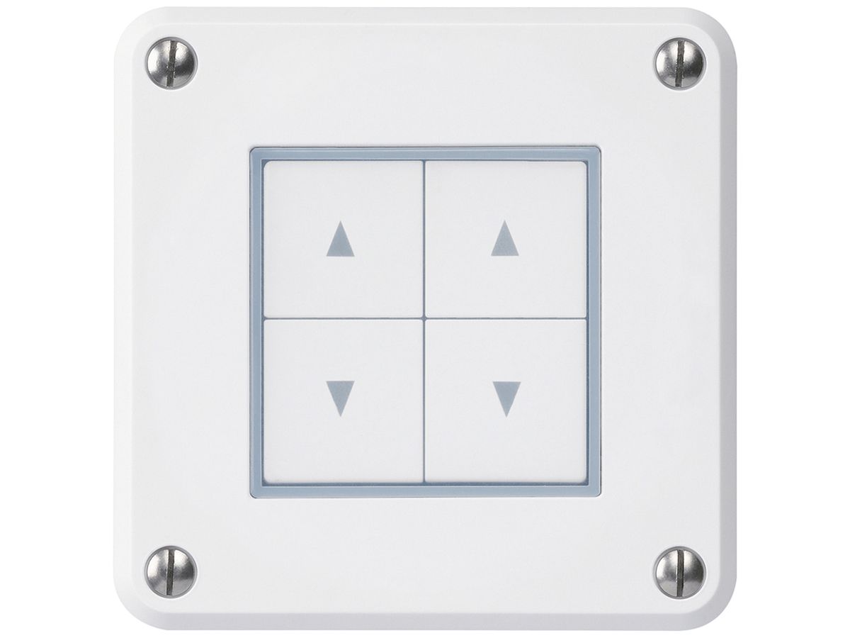UP-Storentaster robusto IP55 weiss mit 4 Funktionstasten
