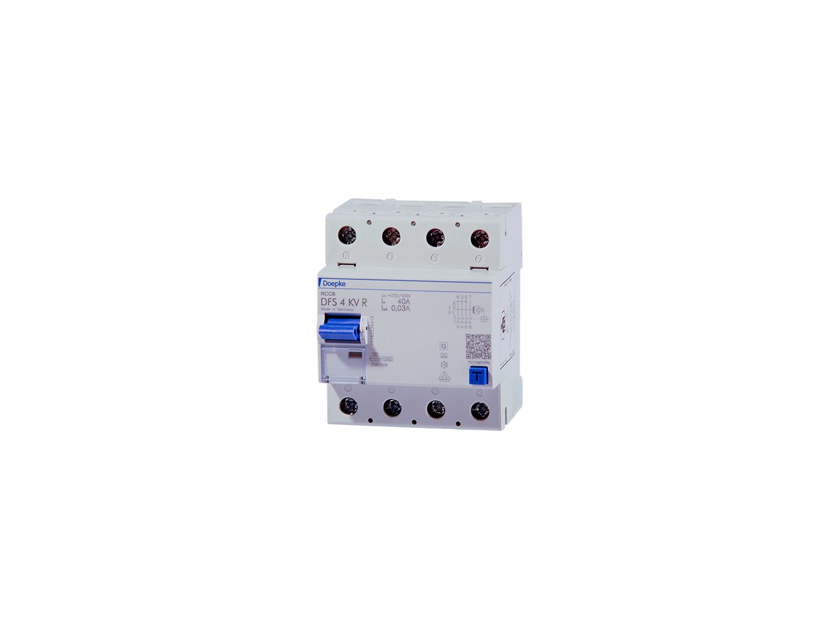 Fehlerstromschutzschalter Doepke 125A 300mA 4L Typ A KV pulsstromsensitiv