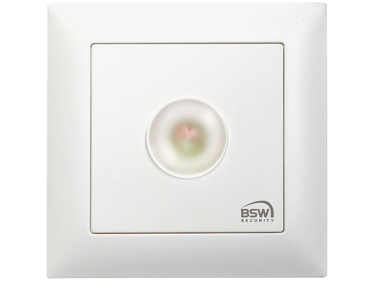 UP-LED-Dauerleuchte BSW EDIZIOdue weiss, 10…27VDC, IP20, rot/grün