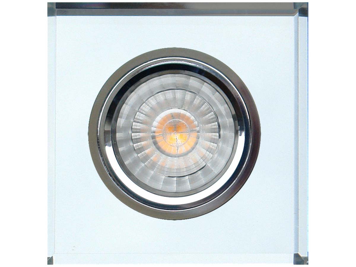 EB-LED-Leuchte Piccolo QUASO KRISTALL GU10 230V ohne Leuchtmittel