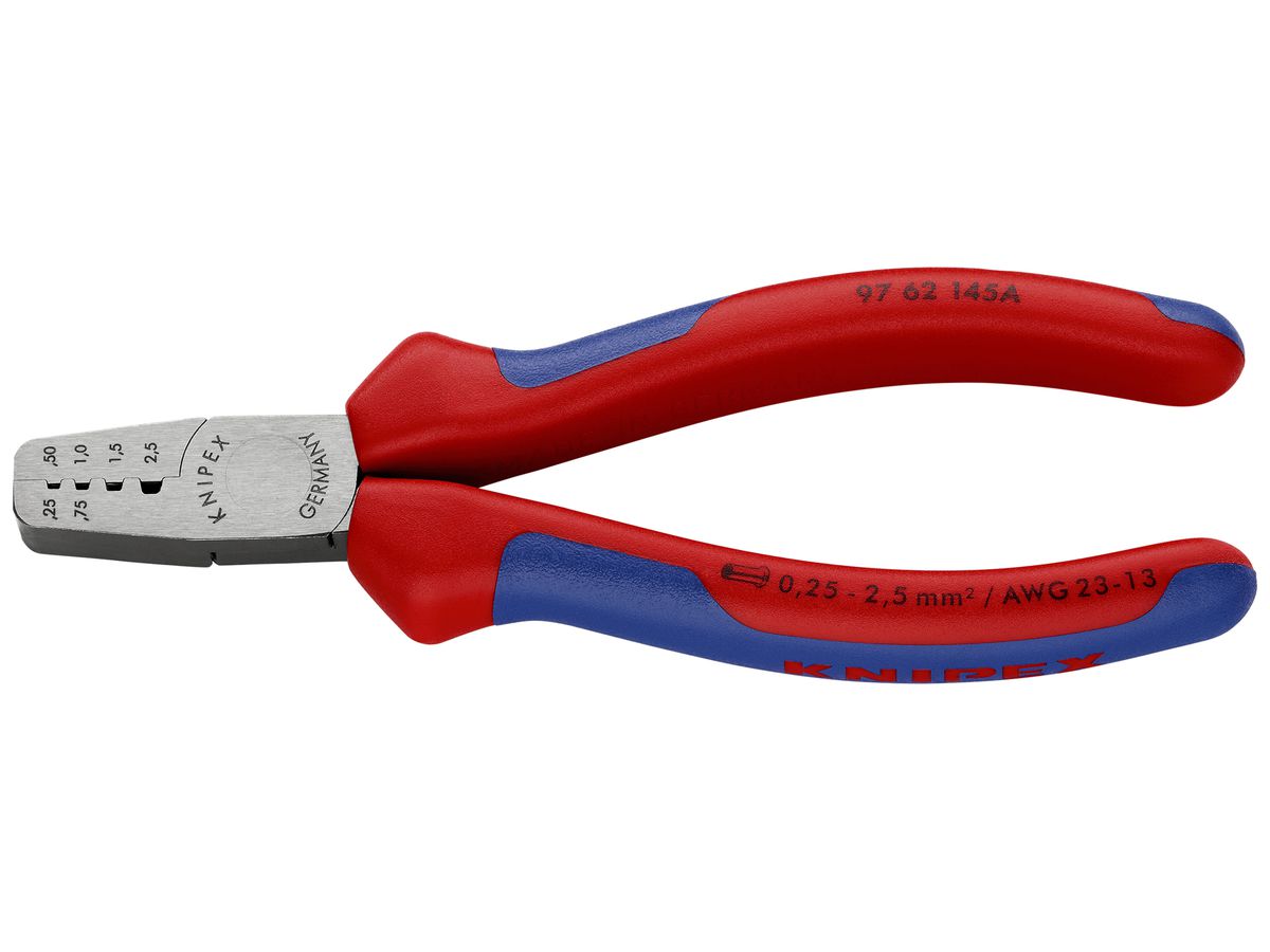 Crimpzange KNIPEX für Aderendhülsen 145mm