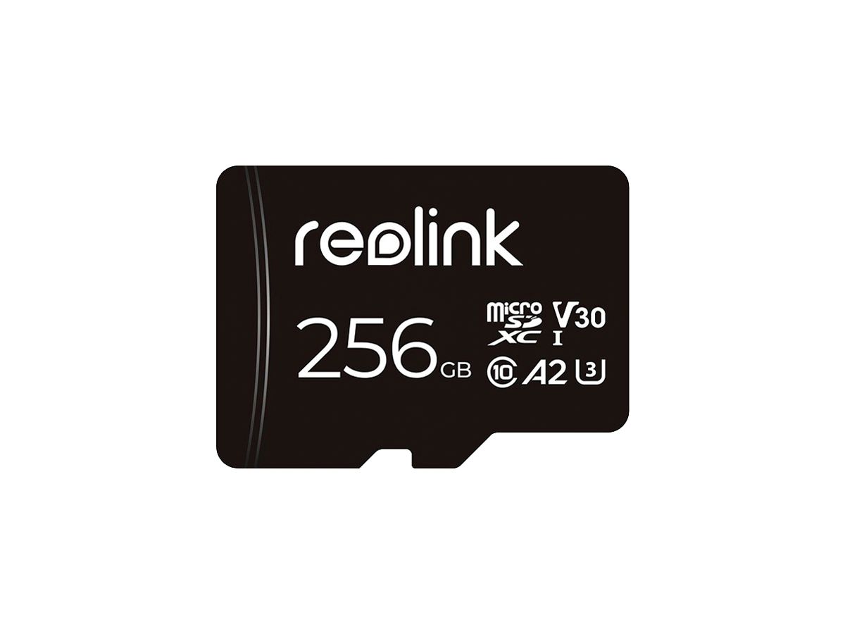 Speicherkarte Reolink 256GB microSD XC Class10 V30 A2 UHS-3