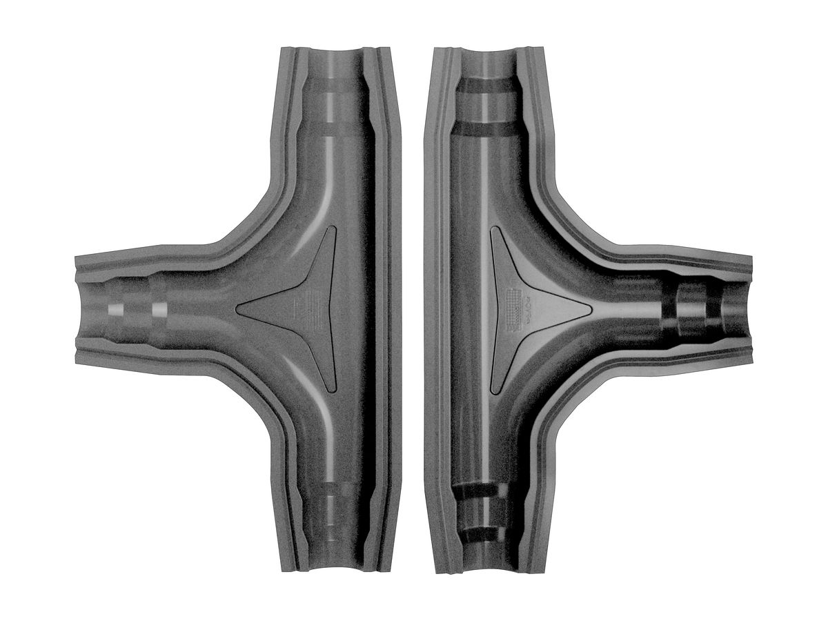 T-Abzweiger PVC 120/100/80mm