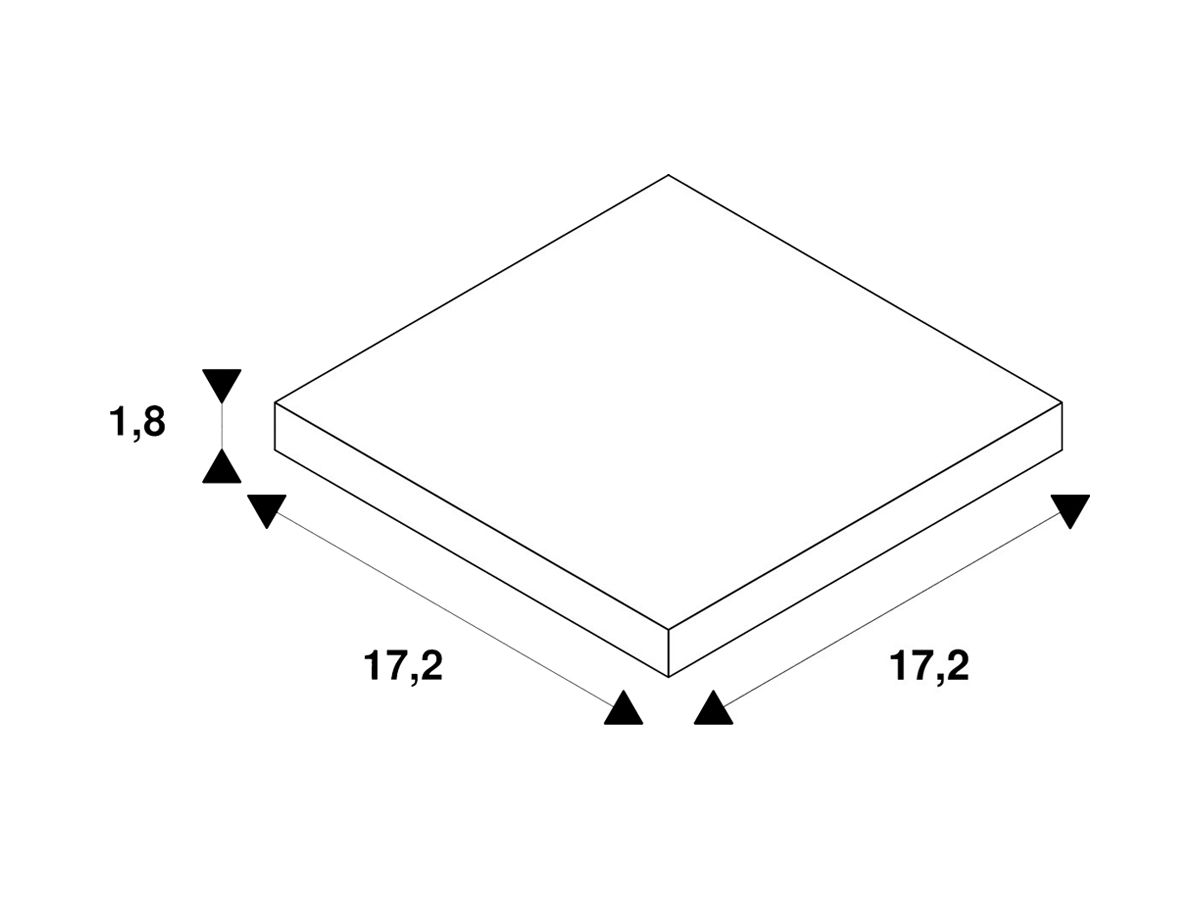 X-Verbinder SLV für 1-Phasen Stromschiene, weiss
