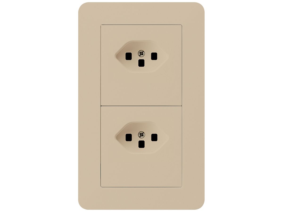UP-Kombination kallysto.trend Gr.I-I vertikal 2×Typ 23 m.Schraubkl.C beige