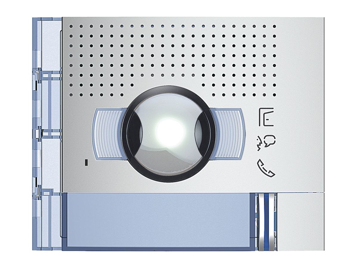 Frontblende für Tür-L-S/CAM-Mod. 96° Sfera mit 1 Ruftaste Al