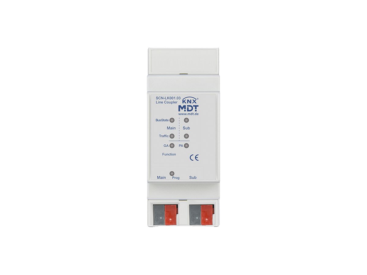 REG-Bereichs-/Linienkoppler KNX MDT SCN-LK001.03 Segmentkoppler 2TE
